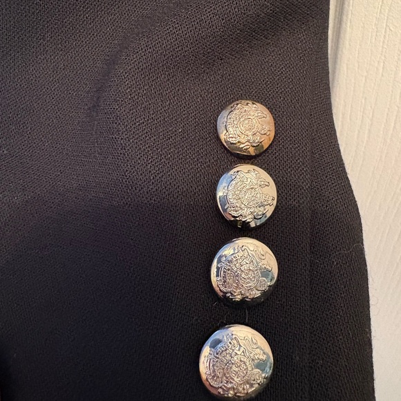Ralph Lauren Double Breasted Blazer with Crest NWT Size 16 Retail $698 - Picture 7 of 8